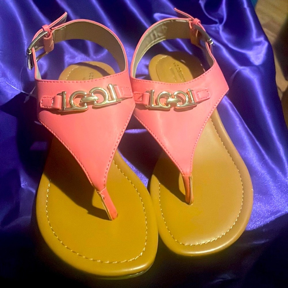 Pink sandals